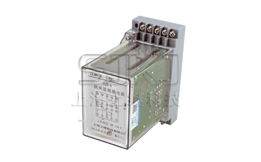 ZJS-4直流斷電延時繼電器_開孔尺寸圖_接線圖