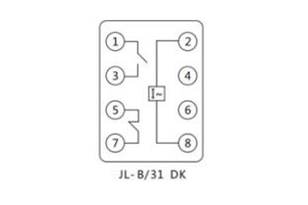 JL-B-31DK內(nèi)部接線及外引端子圖（正視圖）1.jpg